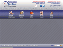 Tablet Screenshot of nevadaeyecare.com